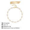 Jenosy 14K Gold-Plated Bracelet Women's Gold, Stainless Steel