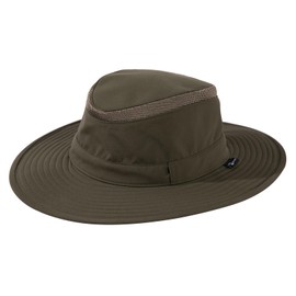 TOP-EX Men's Outdoor Sun Hat, UV Protection, Summer Hat, Safari Hat, Waterproof and Windproof, Foldable Fishing Hat for Men, Ideal for Camping, Hiking, Hunting and Survival, 95588_Green