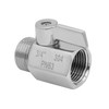 Fitvell Stainless Steel Garden Hose Shut Off Valve 3/4" GHT