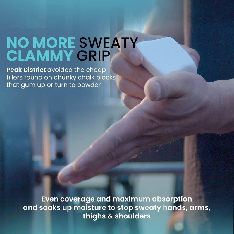 Gym Chalk Blocks, Premium Sport Hand Chalk,Easy Grip, Moisture Absorbing