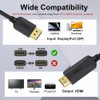 DisplayPort to HDMI Cable 10 feet 2-Pack, Display Port DP