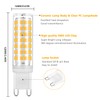 YUIIP G9 LED Bulb Dimmable 6W Warm White 3000K, T4