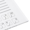 20x20cm Eyelash Extension Plastic Tray Clear Scale Transparency Eyelash Extension