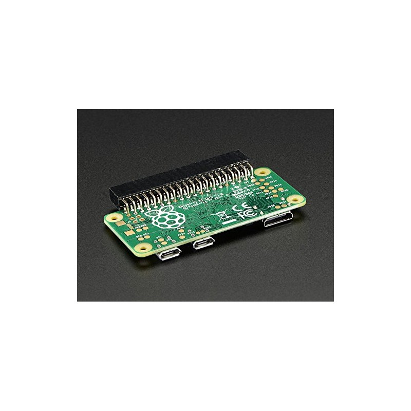 Adafruit 0.1" 2x20-pin Strip Right Angle Female Header [ADA2823]