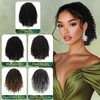 RUWISS Drawstring Ponytail Afro Frizzy Curly Ponytail for Women, 25