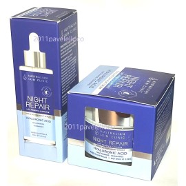 Autralian Skin Clinic Night Repair Hyaluronic Acid Triple Accion Night Cream / Serum with Niacinamide