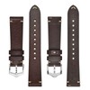 BISONSTRAP Watch Band, Military Style, Italian Leather, Replacement Strap, Quick