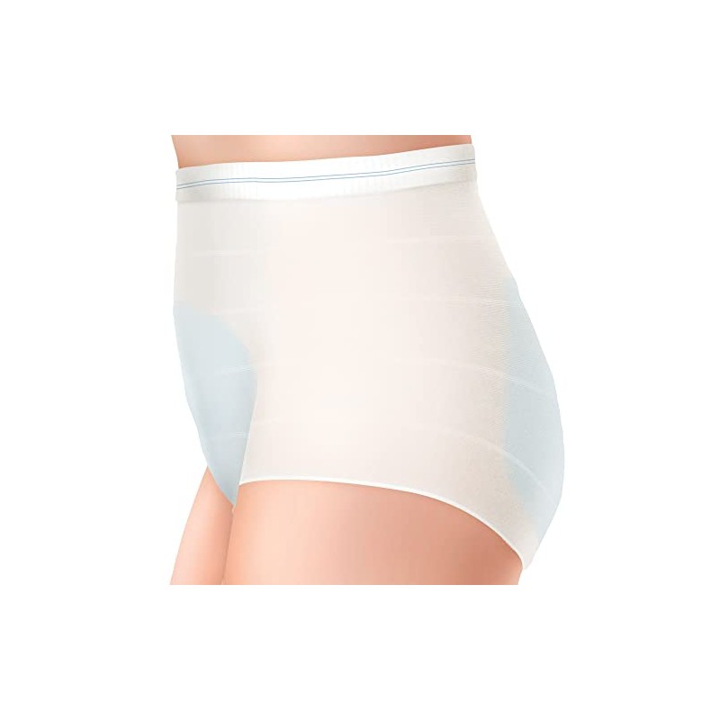 TENA Comfort Pull On Incontinence Knit Fixation Pants, Small/Medium, Blue,