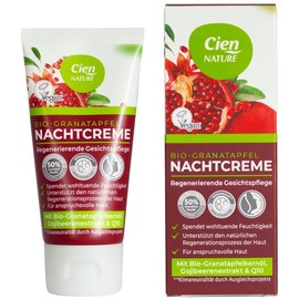 Cien Set Day and Night Cream Organic Pomegranate, Firming Face Care 2 x 50 ml