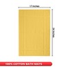 Ample Decor Cotton Bath Mats 24 X 17 Inches, 1350