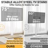 TV Floor Stand for 32-75 Inch Plasma LCD LED OLED