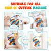 Tintnut Puzzles Permanent Vinyl - 10 Sheets 12"x10", Autism Awareness
