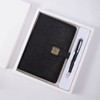 YEZIDE A5 Notebook with Pen 200 Lined Pages Thick Classic