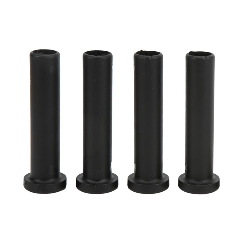 4pcs Front A Arm Long Bushing with Spacer Black Replacement