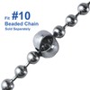 50 Pack Blind Control Chain Ball Stoppers, 10.0mm Chain Stop