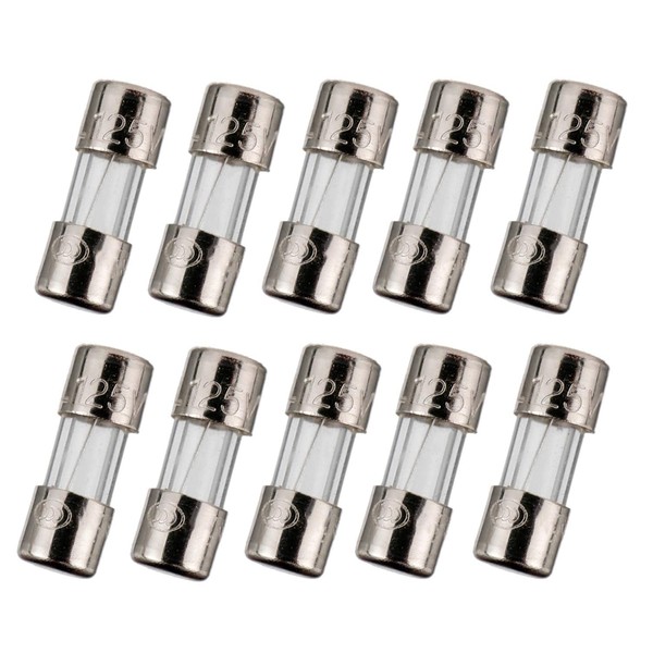 BOJACK Mini Fuse 3.6x10 mm 2.5 A 2.5 amp 125
