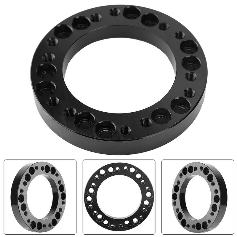 Acouto 12.5mm/0.5inch Universal Car Steering Wheel Hub Racing Spacer Pad