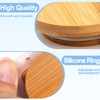 Yogurt Jar Lids for La Fermiere - 6pack Bamboo Jar
