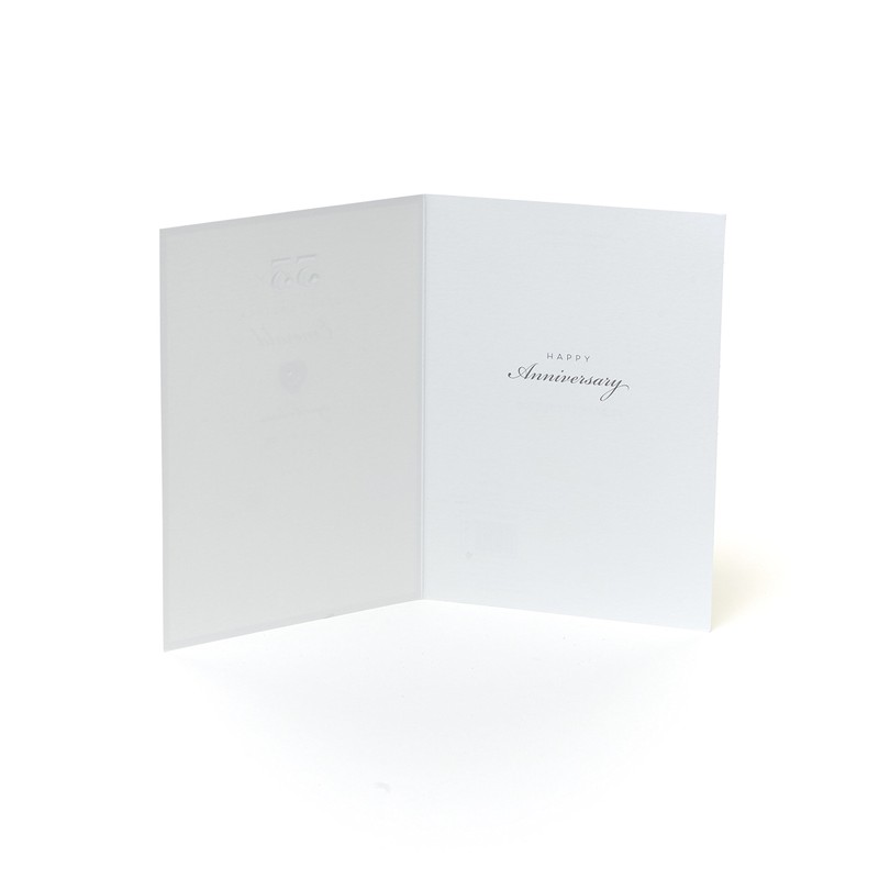 UK Greetings 55th Anniversary Card