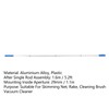 Aluminum Telescopic Pool Pole, 1.6 Meter Swimming Pool Pole, Extendable
