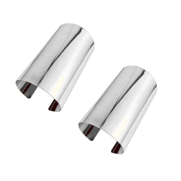 Pingyongchang 2 Pcs Cuff Bangle Bracelet for Women Open Wide
