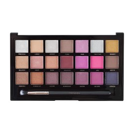 Profusion Cosmetics 21 Shade Eyeshadow Palette Collection & Brush, Pro Pigments