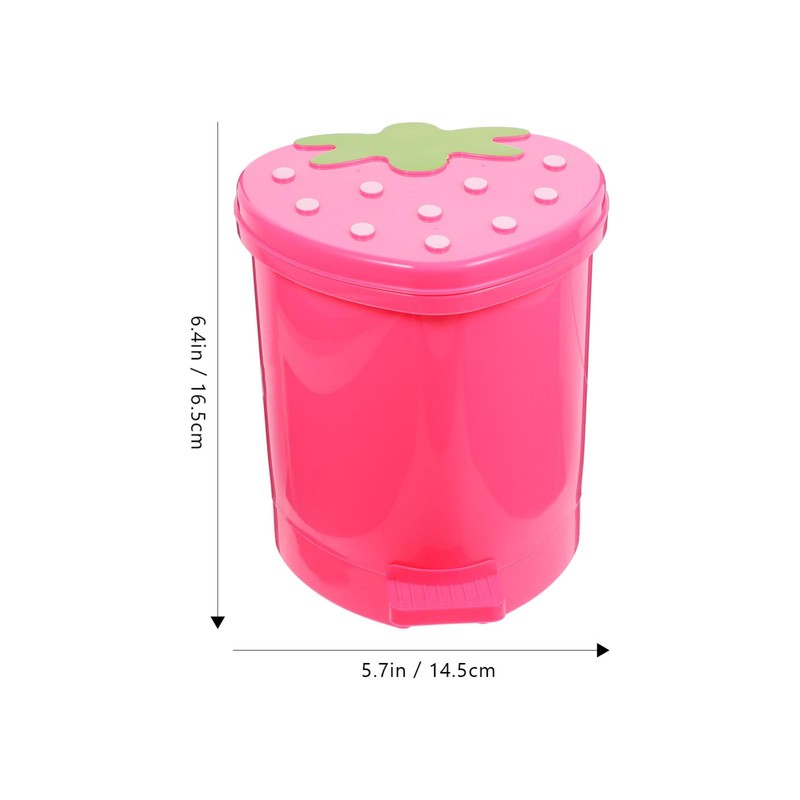 CHILDWEET Mini Trash Can Lid Swing Lid Bin for Car
