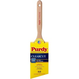 Purdy 144380130 Clearcut Series Sprig Flat Trim Paint Brush, 3 inch