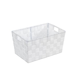 Wenko Adria S Storage Basket White Polypropylene 30 x 15 x 20 cm, small