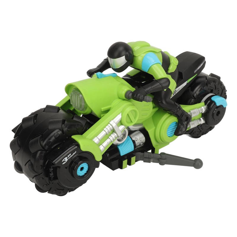 1:10 Scale Remote Control Motorcycle Toy High Speed RC Stunt