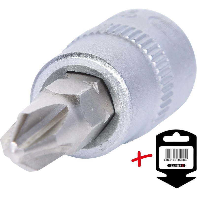 KS Tools 911.1416 E 1/4 Bit Socket PH2