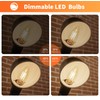 ALAMPEVER 800LM Super Bright Dimmable LED Light Bulb, E26 LED