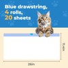 ​Duabes 40-Count Cat Litter Box Liners: Durable, Leak-Proof, Eco-Friendly Trash
