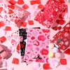 Pickmesh 150 Pcs Valentines Day Plastic Bags Bulk Valentine Candy