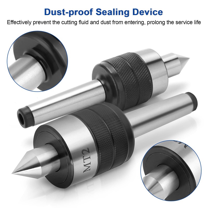 Live Centre Point, CNC Lathe Tool MT2 Precision Rotary with