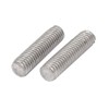 Sourcingmap M8 x 30mm 1.25mm Pitch 304 Stainless Steel Fully