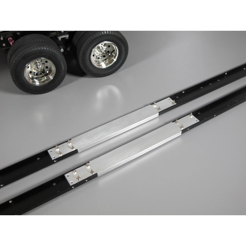 Tamiya Aluminum 3 inch Frame Rail Chassis Extension Tamiya 1/14