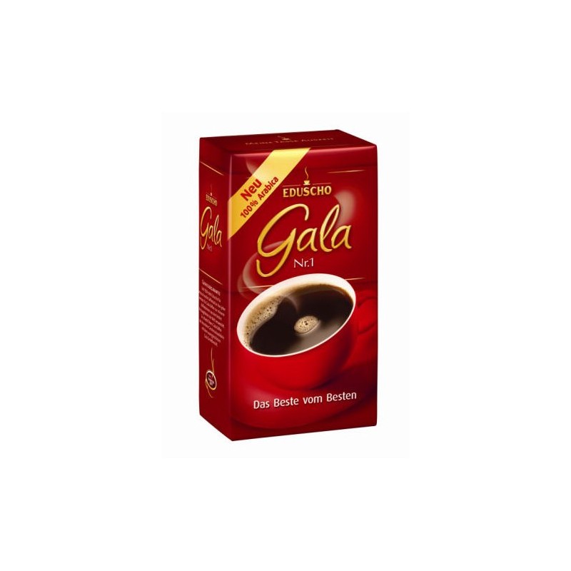 2 Packs Eduscho Gala Nr. 1 Ground Coffee 17.6oz/500g