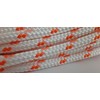 5/16 x 200 ft.Double Braid-Yacht Braid Polyester Rope Hank.White/Orange