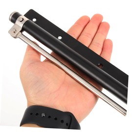 Operitacx Automatischer stiller Türschlloseter Tor näher Schließen Frühling Türschließer Wohn Leises Türschließerkissen Tür frisst näher Türschließmechanismus Rostfreier Stahl Schwarz