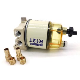 Snblzhef P502489 Marine Fuel Filter Fuel Water Separator Filter Assembly P502489 F1380-O Boat Replacement Parts