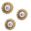 AOMIKITSTU Pack of 3 Disc Brush, 115 x M14 x