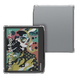 Clear Case for Pocketbook Era/Era Color E-Reader 7 in, Slim & Light Weight TPU Protective Clear Case with Raised Edge and Transparent Back, Clear