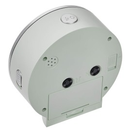 TFA Dostmann 60.1034.04 Analogue Alarm Clock with Silent Movement with Backlight Green (L) 103 x (W) 39 x (H) 99 mm