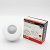 QWYEURO 2 in 1 PIR Sensor Detector Flush/Surface Ceiling Mounting