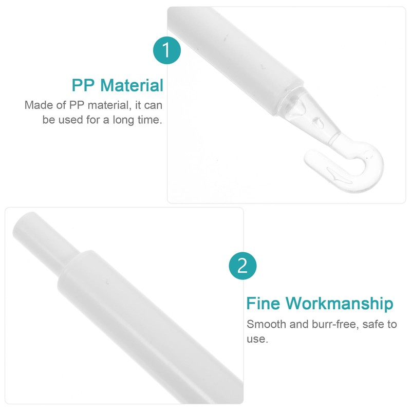 Garneck Blind Wand Window Blind Tilt Rod with Hook and