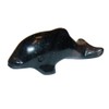 Obsidian Black Dolphin Approx. 50 x 18 mm Gemstone Lucky