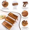3 Tiered Serving Tray 17 Inch Wooden Cupcake Stand Foldable