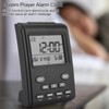 Azan Alarm Table Clock, Islamic Automatic Prayer Clock, Digital Muslim