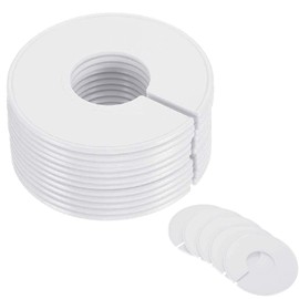 12Pcs Strong Clothing Rack Size Dividers Thick Durable Closet Wardrobe Dividers Useful Closet Rack Dividers Hangers for Sorting Clothing Size